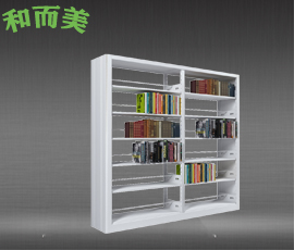 鋼制書架-木護(hù)板書架
